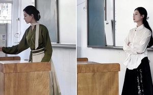 Cô giáo Mỹ thuật đang hot nhất TikTok: Mặt đã xinh, style đi dạy còn đỉnh hơn!