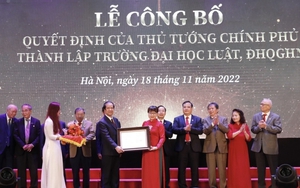 Công bố thành lập Trường Đại học Luật – Đại học Quốc gia Hà Nội