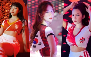 32 hot girl World Cup 2022 của VTV đại diện cho các đội tuyển nào?