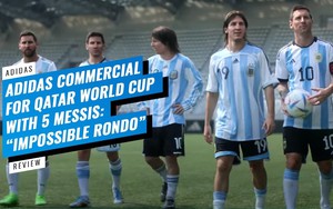 Messi chơi bóng với 4 phiên bản của chính mình trong video của Adidas