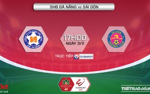Soi kèo nhà cái Đà Nẵng vs Sài Gòn. Nhận định, dự đoán bóng đá V-League 2022 (17h00, 3/11)
