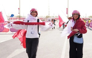 VIDEO Không khí tại sân Al Bayt trước giờ khai mạc World Cup 2022