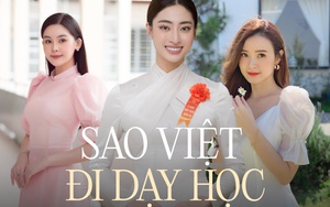Loạt sao Việt đình đám là giáo viên: Nhan sắc đỉnh "khỏi bàn", thành tích dạy học còn ấn tượng hơn