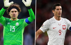 Đội hình dự kiến Mexico vs Ba Lan: Lewandowski và thử thách mang tên Ochoa