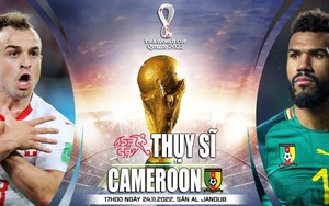 VIDEO clip highlights bàn thắng Thuỵ Sĩ vs Cameroon
