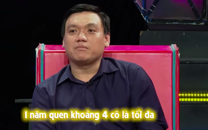 Chàng giảng viên gây choáng vì phát ngôn: '17 năm yêu 85 người' trên show hẹn hò