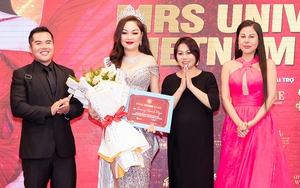 Hoàng Thanh Nga chính thức dự thi Mrs Universe 2022