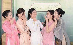 Đỗ Mỹ Linh, Phương Nga góp mặt trong lễ ăn hỏi Hoa hậu Ngọc Hân: Khung ảnh toàn mỹ nhân viên mãn là đây! 