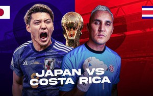 VIDEO bàn thắng trận Nhật Bản 0-1 Costa Rica 