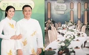 Lễ ăn hỏi Hoa hậu Ngọc Hân: Không gian cực đặc biệt do chính cô dâu lên ý tưởng