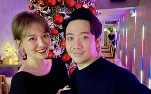 Vợ chồng Trấn Thành - Hari Won đón giáng sinh sớm