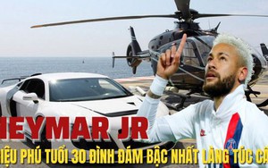 Tuổi 30 của “nghệ sĩ sân cỏ” Neymar Jr: Top 7 cầu thủ giàu nhất làng bóng đá, kiếm tiền hơn cả Messi, sở hữu dinh thự có bãi đậu trực thăng, nhà xe chứa đủ 20 chiếc ô tô