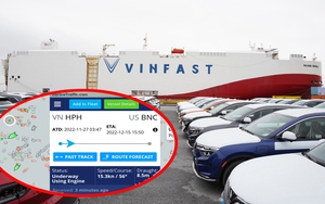 Tàu chở 999 chiếc VinFast VF 8 đi nhanh hơn dự kiến, khách Mỹ có thể đón xe sau nửa tháng