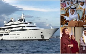 Cận cảnh du thuyền giá nửa tỷ USD, dài hơn cả sân bóng đá của Vương thất Qatar: Biểu tượng tột đỉnh của sự giàu sang ngự trị đại dương
