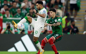 Kết quả bóng đá Ả rập Xê út 1-2 Mexico: Thắng trận nhưng Mexico vẫn phải dừng bước