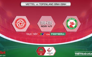 Soi kèo nhà cái Viettel vs Bình Định. Nhận định, dự đoán bóng đá V-League (17h00, 4/11)