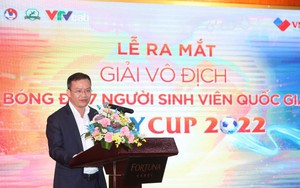 Ra mắt giải bóng đá 7 người sinh viên QG VNPAY Cup 2022
