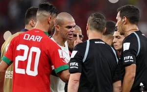 Pepe: 'Trọng tài thế thì trao Cúp cho Argentina luôn đi'