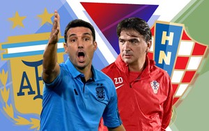 Argentina vs Croatia: Scaloni vs Dalic, cuộc đối đầu của những cá tính bất khuất