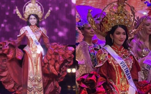 Á hậu Phương Anh toả sáng trong phần thi Trang phục dân tộc tại Chung kết Hoa hậu Quốc tế 2022 