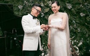 Hoa hậu Dương Mỹ Linh nói lời thề ước cùng chồng hơn 11 tuổi trong tiệc cưới