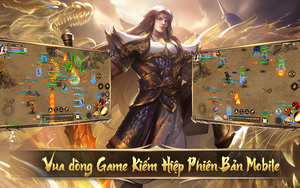 Hình ảnh đông vui của Kiếm Vương 1 – ADNX Mobile gợi nhớ về một thời thanh xuân của biết bao game thủ