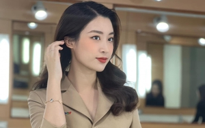 Đỗ Mỹ Linh trả lời chuyện bầu bí: Vừa comment hài hước vừa lên đồ khoe vòng eo