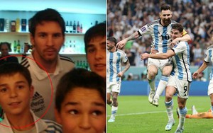 Bức ảnh Messi chụp cùng Alvarez 10 năm trước gây sốt