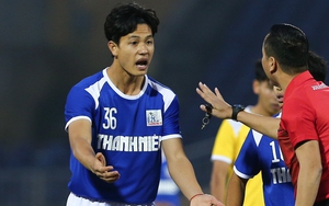 Lương Duy Cương mờ nhạt trước dàn sao trẻ SLNA trong trận khai màn VCK  U21 Quốc gia