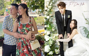 Cuộc sống tân hôn của sao Việt lên xe hoa năm 2022: Ngô Thanh Vân như hình với bóng cùng ông xã, Đỗ Mỹ Linh khiến chồng thấy 'áp lực'