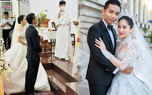Khánh Thi - Phan Hiển tổ chức hôn lễ ở nhà thờ, hé lộ thêm loạt ảnh cưới cực xịn 