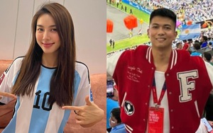 '1001 kiểu' đón chung kết World Cup của sao Việt: Thùy Tiên - Phương Ly 'lên đồ' cổ vũ, Big Daddy chơi lớn ra hẳn sân vận động