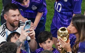 Messi yêu World Cup nhưng vẫn 'nghiện' vợ nhất