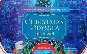 Singapore rực rỡ với không khí Giáng sinh sôi động, khách du lịch rủ nhau check in nườm nượp