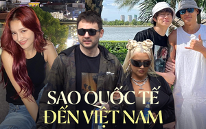 Cả dàn sao quốc tế đổ bộ Việt Nam 2 ngày qua: Christina Aguilera - MOMOLAND dự sự kiện khủng, Heechul và "ông trùm" bí mật đến