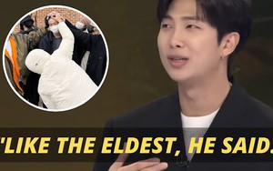 RM trả lời phỏng vấn độc quyền, chia sẻ chuyện BTS nhập ngũ, chia tay và tái hợp