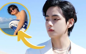 Hình xăm số 7 của Suga và V BTS đã bị lộ?