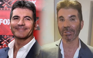 'Ông trùm truyền hình' Simon Cowell khác lạ đến khó nhận ra