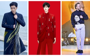 'Soi' loạt trang phục của NTK Trần Hùng được Tom Daley, Olly Murs, Tống Uy Long lựa chọn
