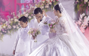 Lời ngôn tình xúc động của Khánh Thi - Phan Hiển trong đám cưới