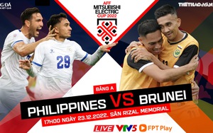 Nhận định bóng đá Philippines vs Brunei (17h00, 23/12), AFF Cup 2022