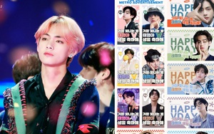 Mừng sinh nhật V BTS: 17.199 màn hình LED tạo nên 'Thành phố ngầm' tại Hàn Quốc