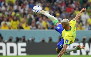 Cú 'ngả bàn đèn' của Richarlison là bàn thắng đẹp nhất World Cup 2022