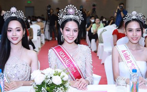 Top 3 Hoa hậu Việt Nam 2022 xuất hiện sau đêm Chung kết: Huỳnh Thị Thanh Thủy tiết lộ về chuyện tình cảm, BTC lên tiếng vụ ồn ào của Người đẹp Nhân ái