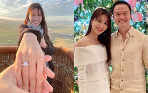 Diễm My 9X được cầu hôn sau 6 năm yêu bạn trai doanh nhân 