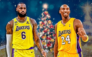 LeBron James tiếp tục phá kỷ lục của Kobe Bryant trong ngày lễ Giáng sinh