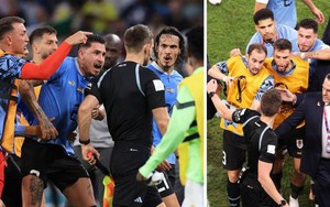 Uruguay đối mặt án phạt cực nặng do hành hung quan chức FIFA và trọng tài