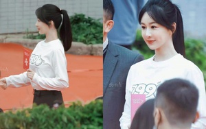 Dương Tử đóng phim ngôn tình với em trai Phạm Băng Băng, để tóc đuôi ngựa xinh đẹp khiến fan xôn xao 