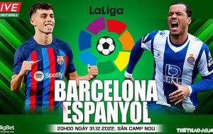 Nhận định bóng đá Barcelona vs Espanyol: Xây chắc ngôi đầu