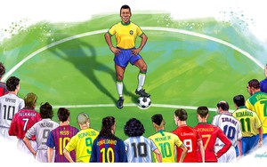 15 khoảnh khắc thiên tài của Pele được Messi, Ronaldo... 'sao y bản chính'
